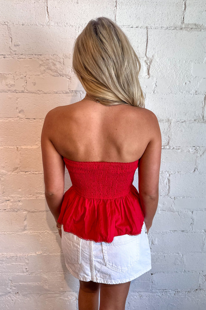 Sunset Kiss Top, Summer Tops, Tops, Tube Tops, Adeline Boutique, Dallas Boutique, Boutiques, Summer Styles