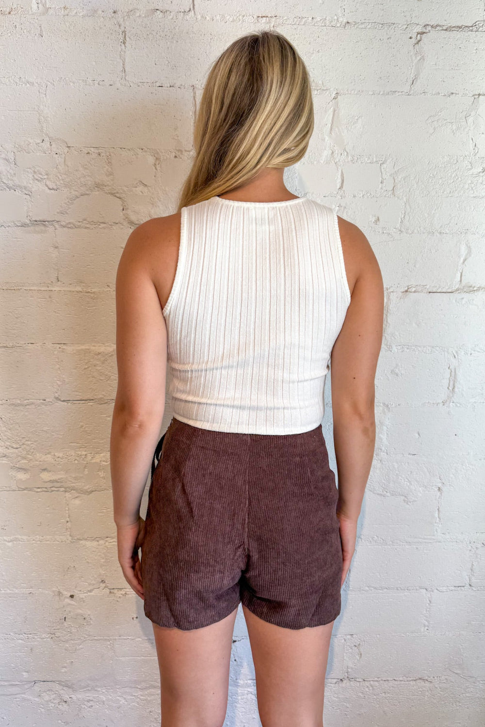 Sweater Tank Crop Top, Tank Top, Basic Top, Adeline Boutique, Crop Top, Dallas Boutique