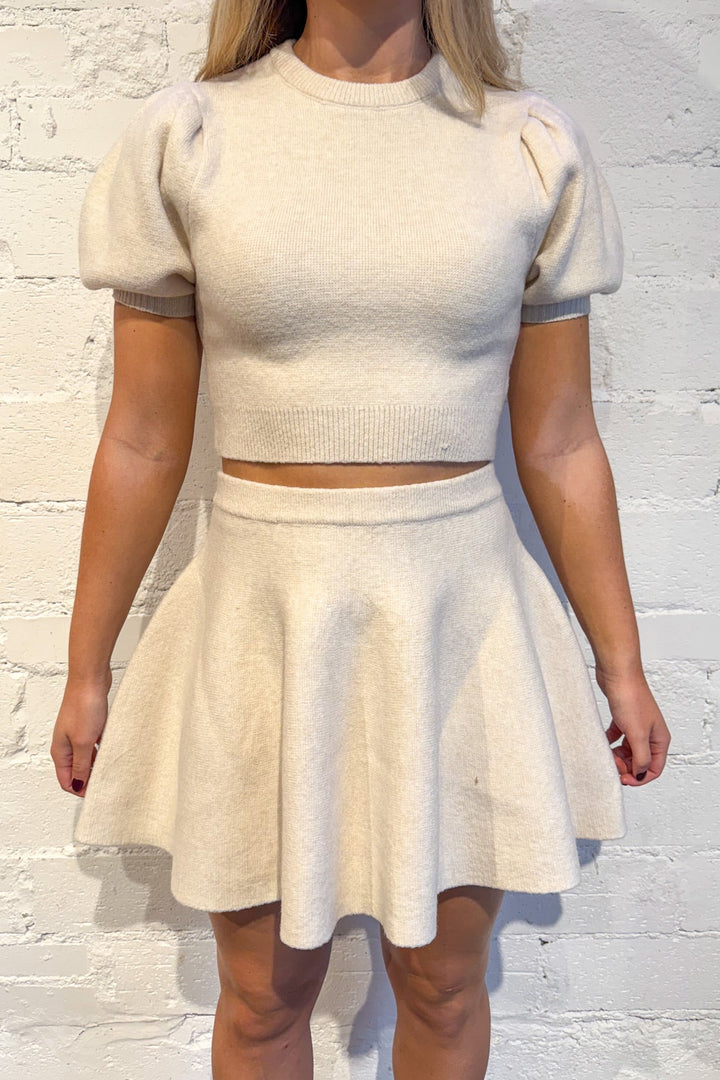 Sweet Dreams Skirt, Knit Skirt, Mini Flared Skirt, Sets, Two Piece Set, Fall and Winter Styles, Thanksgiving Outfit, Holiday Outfit, Adeline Boutique, Dallas Boutique, Women's Clothing Boutique