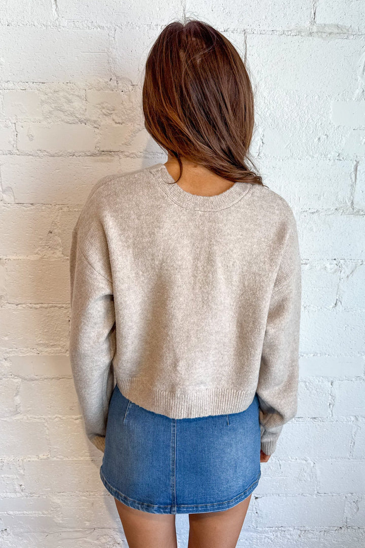 Back To Bow Top, Bow Top, Sweaters, Knit Sweater, Adeline Boutique, Dallas Boutique