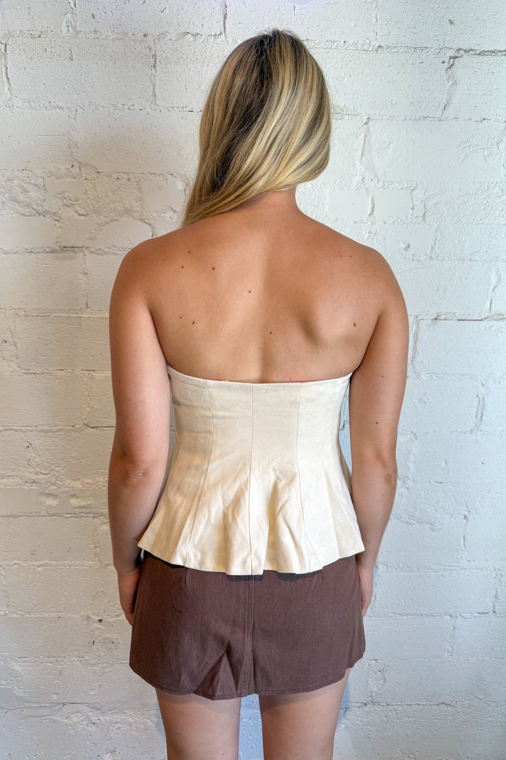 Cozy Suede Tube Top, Tops, Tube Tops, Fall Tops, Suede Top, Game Day Outfits, Adeline Boutique, Dallas Boutique, Boutique Clothing 