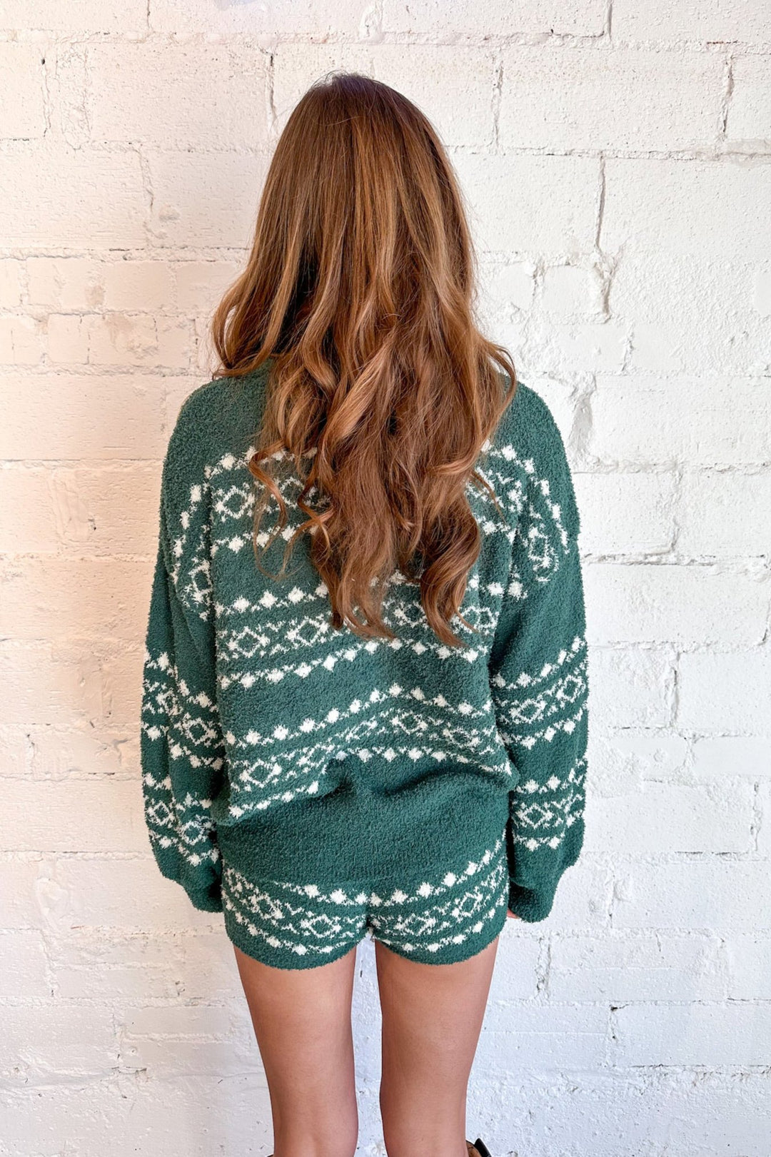 Teddy Winter Shorts, Shorts, Holiday Shorts, Matching Set, Two Piece Set, Adeline Boutique, Holiday Set