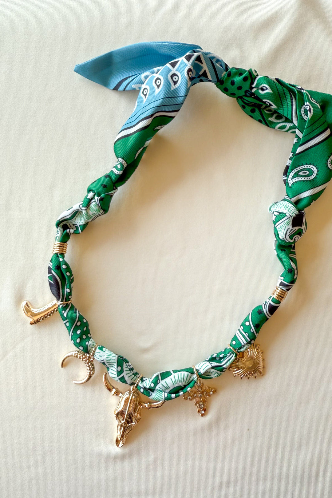 Texas Forever Scarf Necklace, Scar Necklace, Necklace, Rodeo Outfit, Country Concert Outfit, Adeline Boutique, Dallas Boutique, Jewelry