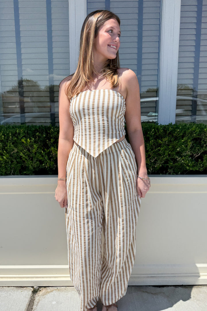 The Cabana Stripe Pants, adeline boutique, dallas boutique, boutique 