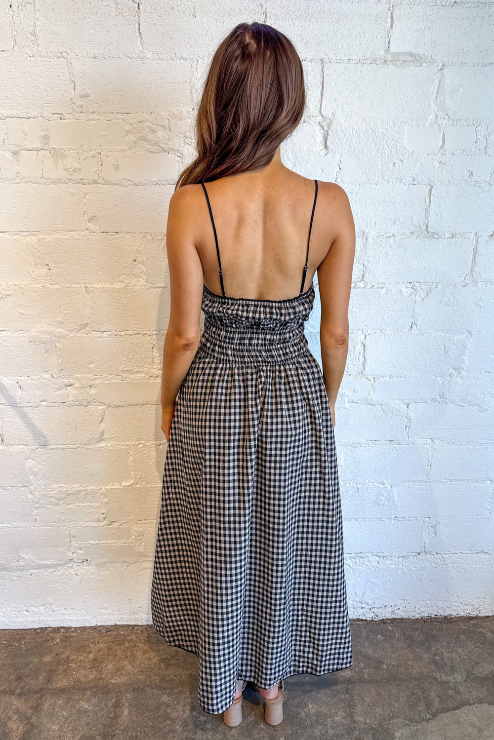 Thomas Dress, Maxi Dress, Dresses, Adeline Boutique, Dallas Boutique, Boutique Dresses, Fall Dresses, Gingham Dress