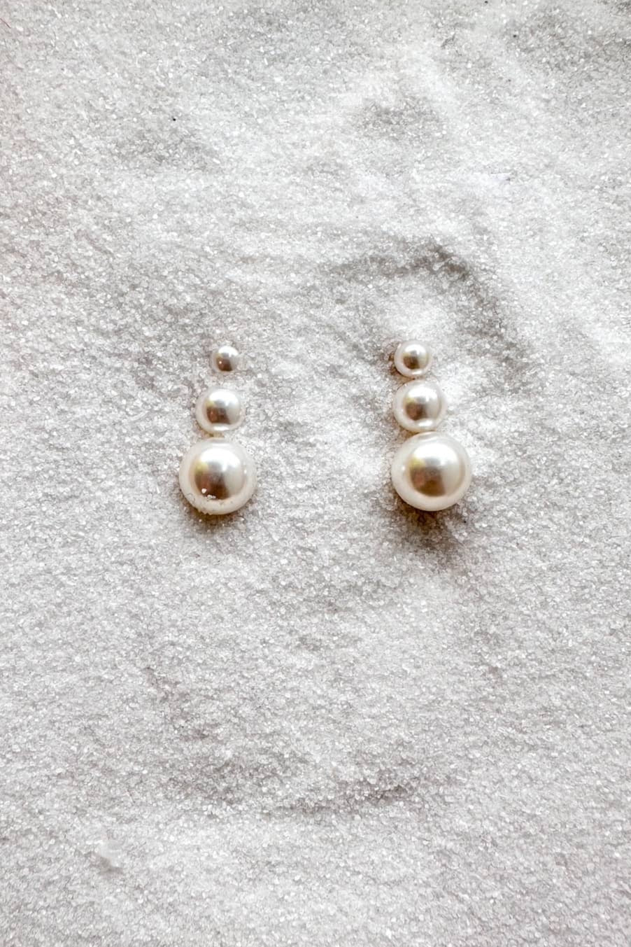 Triple Dip Pearl Earrings, Earrings, Jewelry, Adeline Boutique, Dallas Boutique