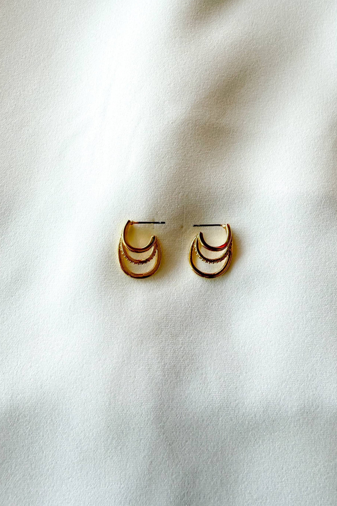 Triple Oval Hoop, Earrings, Adeline Boutique, Dallas Boutique, Boutiques, Jewelry