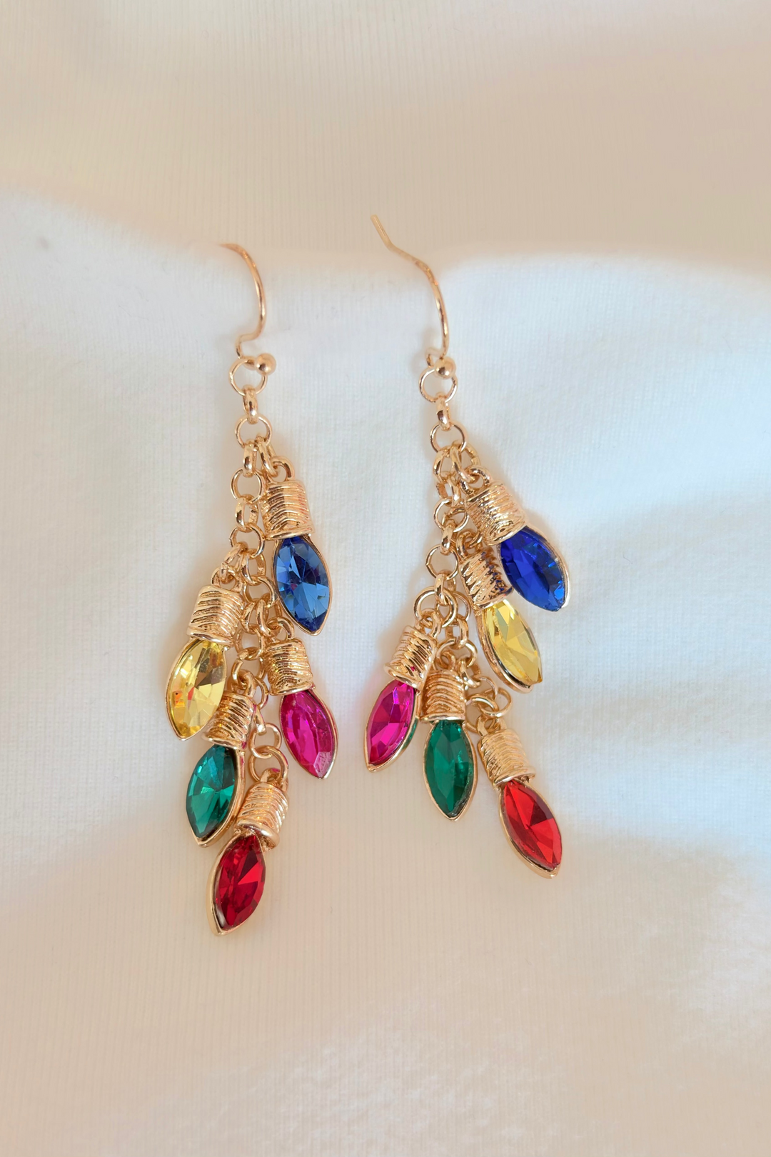 Twinkle Light Earrings Gold, adeline boutique, dallas boutique, boutique