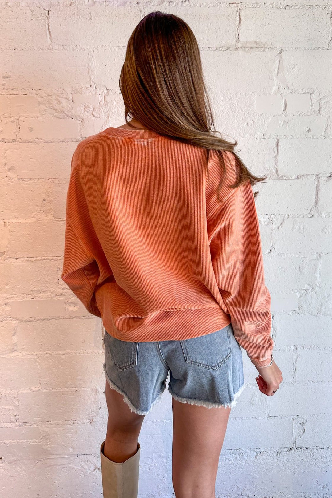 UT Mascot Cord Sweatshirt