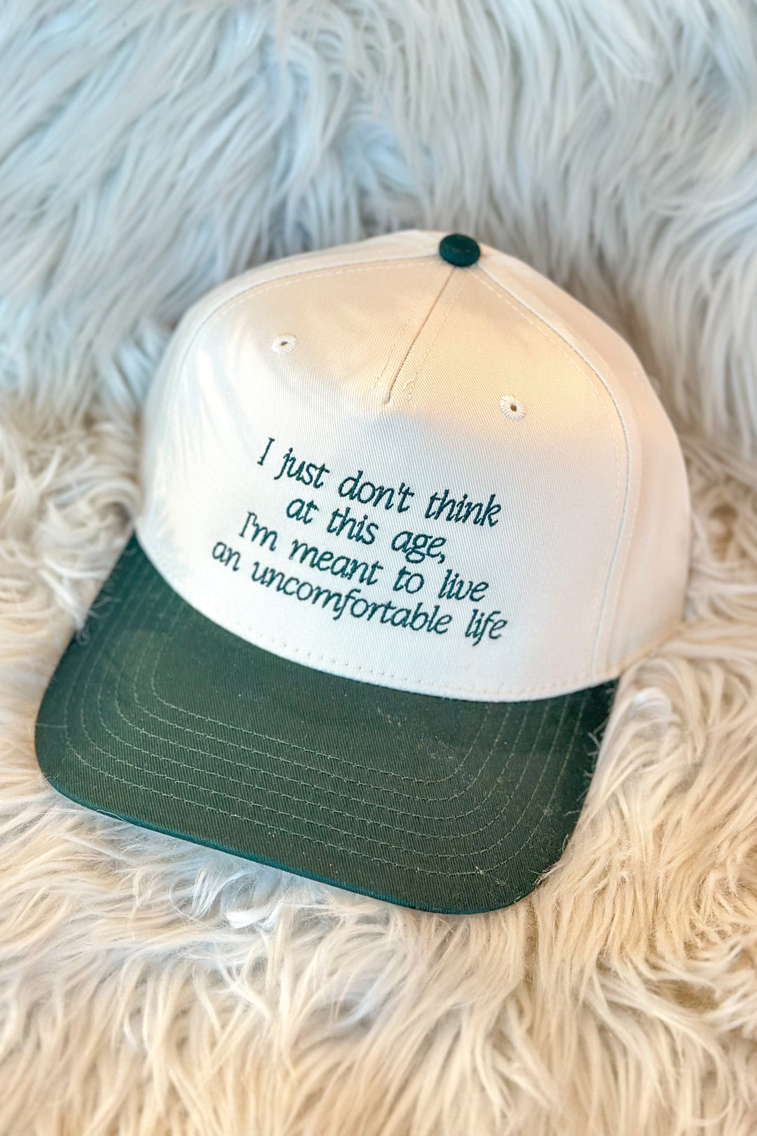 Uncomfortable Life Trucker Hat, Trucker hat, Adeline Boutique, Dallas Boutique, Accessories, Hats 
