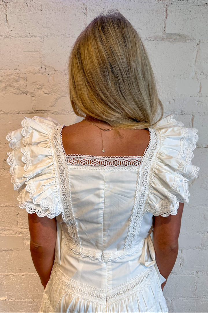 Charmed Lace Blouse, Matching Set, Two Piece Set, Adeline Boutique, Dallas Boutique, Summer Tops, Summer Styles