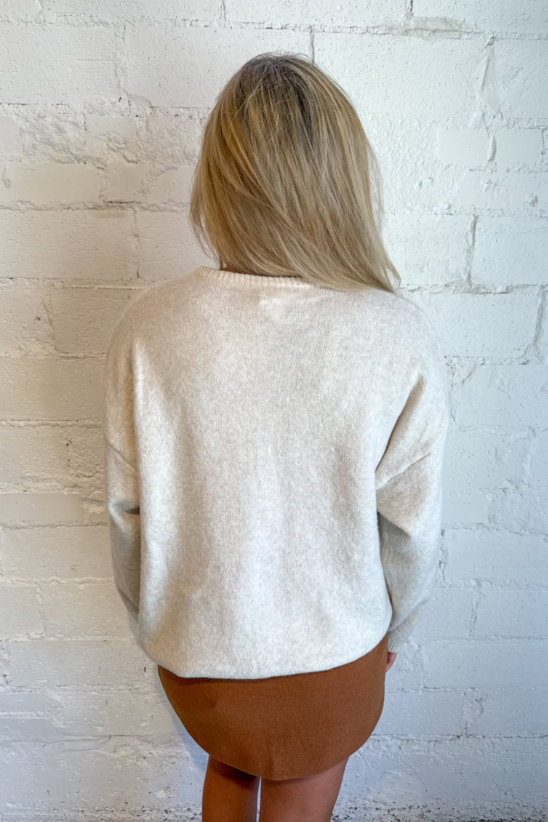 Cutesy Cardigan, Cardigan, Sweater, Knit Top, Fall Outfits, Winter Styles, Adeline Boutique, Dallas Boutique, Long Sleeve Top, Boutique Clothing 
