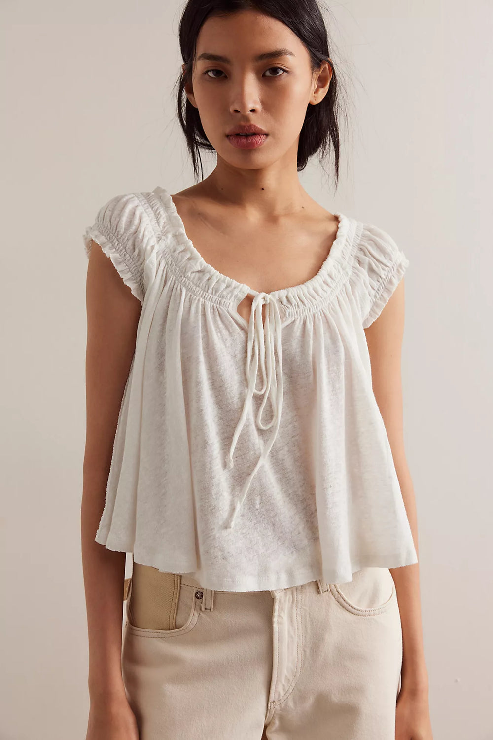 Free People Dahlia Tee, Free People, Basic Tops, Tops, Adeline Boutique, Dallas Boutique