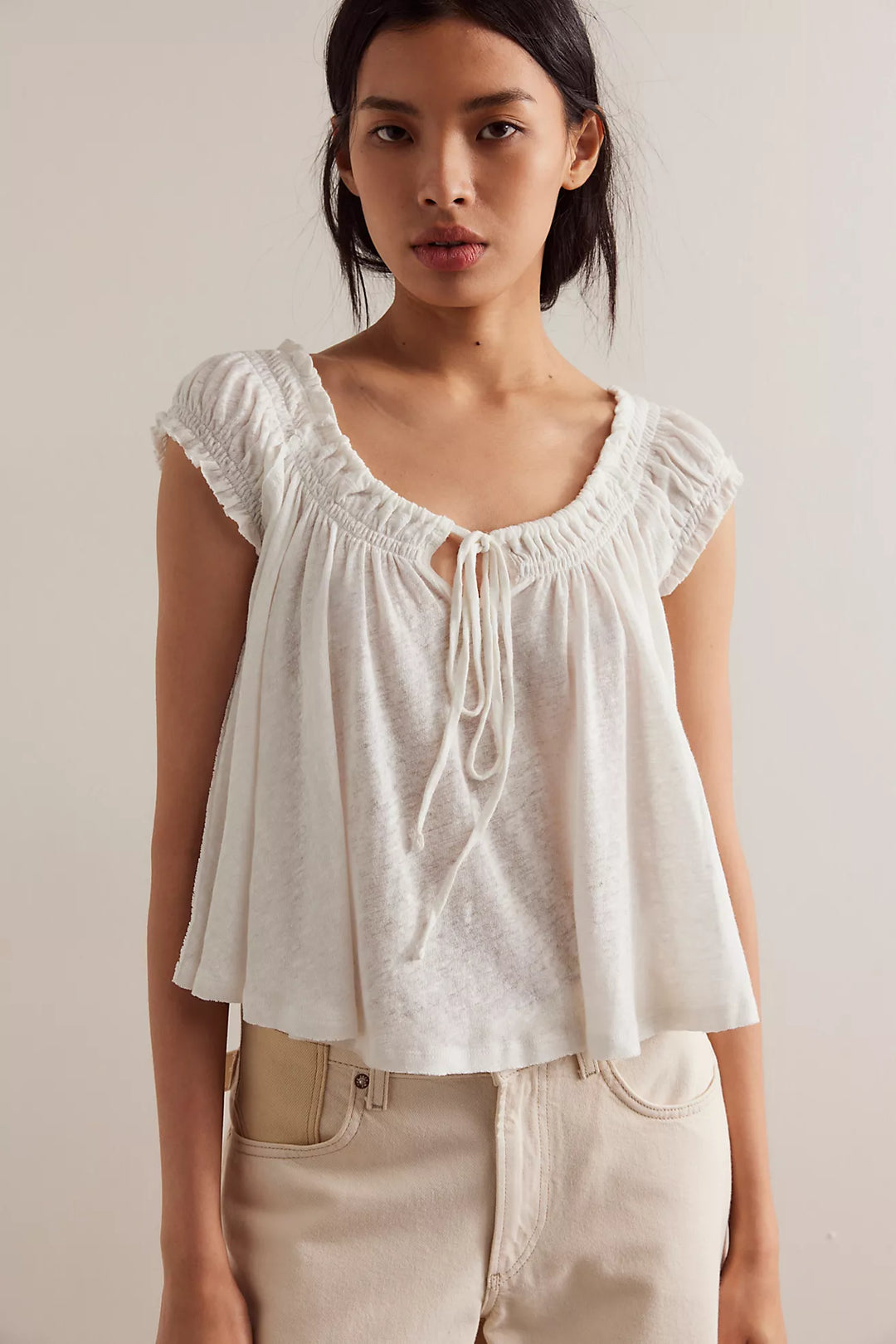 Free People Dahlia Tee, Free People, Basic Tops, Tops, Adeline Boutique, Dallas Boutique
