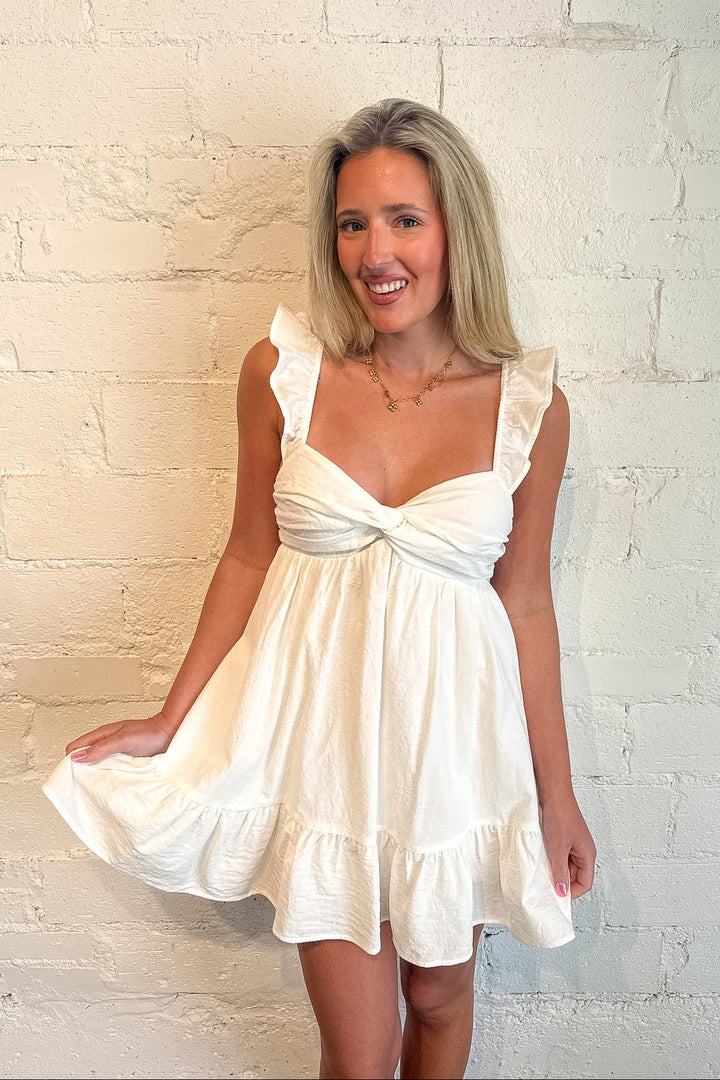 Isabelle Romper, Romper Dress, Spring and Summer Dresses, Spring Dresses, Easter Dress, Sorority Rush Dress, Adeline Boutique, Dallas Boutique, Boutique Dresses