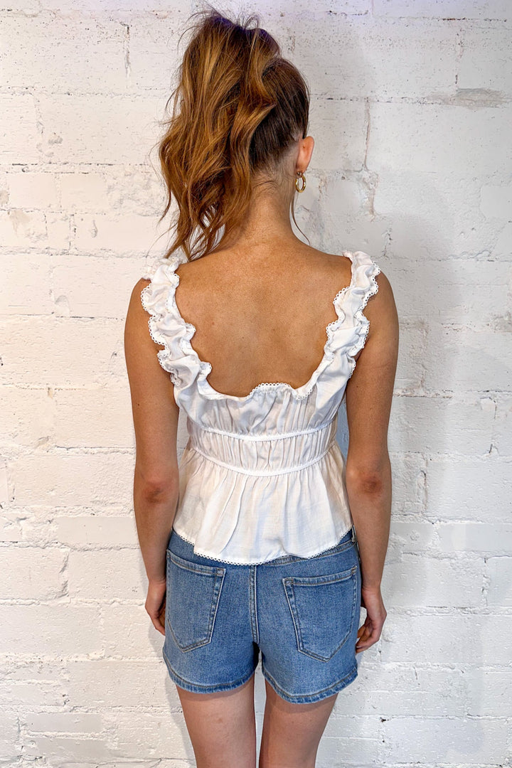 Juliet Front Tie Top, Spring Top, Adeline Boutique, Tops, Dallas Boutique, Spring Styles, Tanks