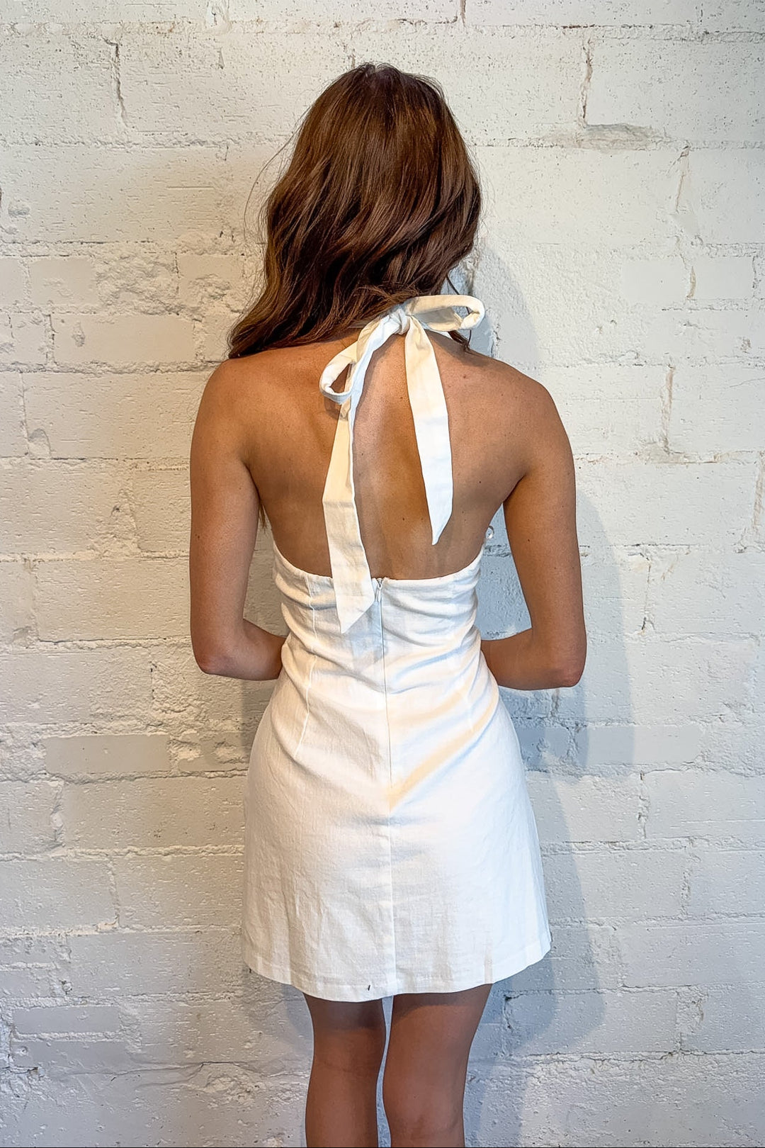 Lyla Dress, White Dress, Bridal Dress, Graduation Dress, Spring and Summer Styles, Going Out Dress, Mini Dress, Adeline Boutique, Dallas Boutique, Women's Boutique