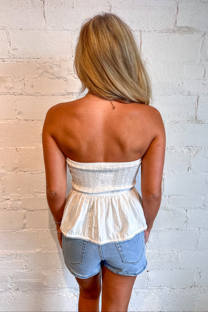 Sunset Kiss Top, Summer Tops, Tops, Tube Tops, Adeline Boutique, Dallas Boutique, Boutiques, Summer Styles