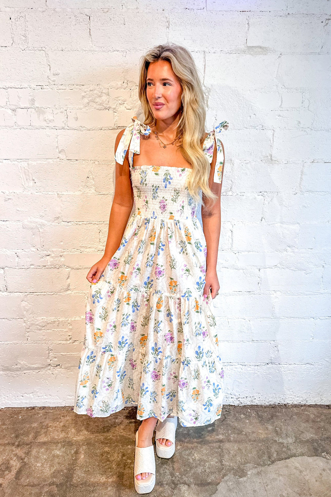 Wildflower Whisper Maxi Dress, Maxi Dress, Adeline Boutique, Dallas Boutique, Boutique Dresses, Summer Dresses, Floral Dress