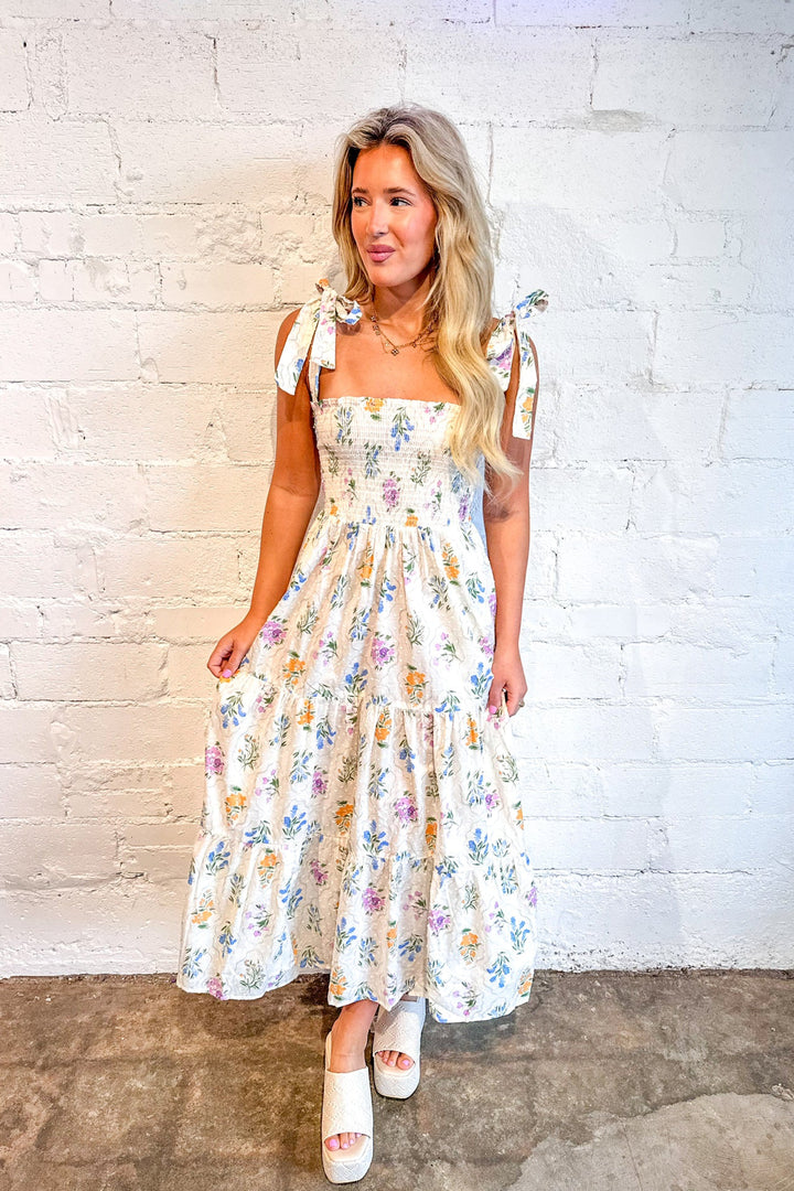 Wildflower Whisper Maxi Dress, Maxi Dress, Adeline Boutique, Dallas Boutique, Boutique Dresses, Summer Dresses, Floral Dress