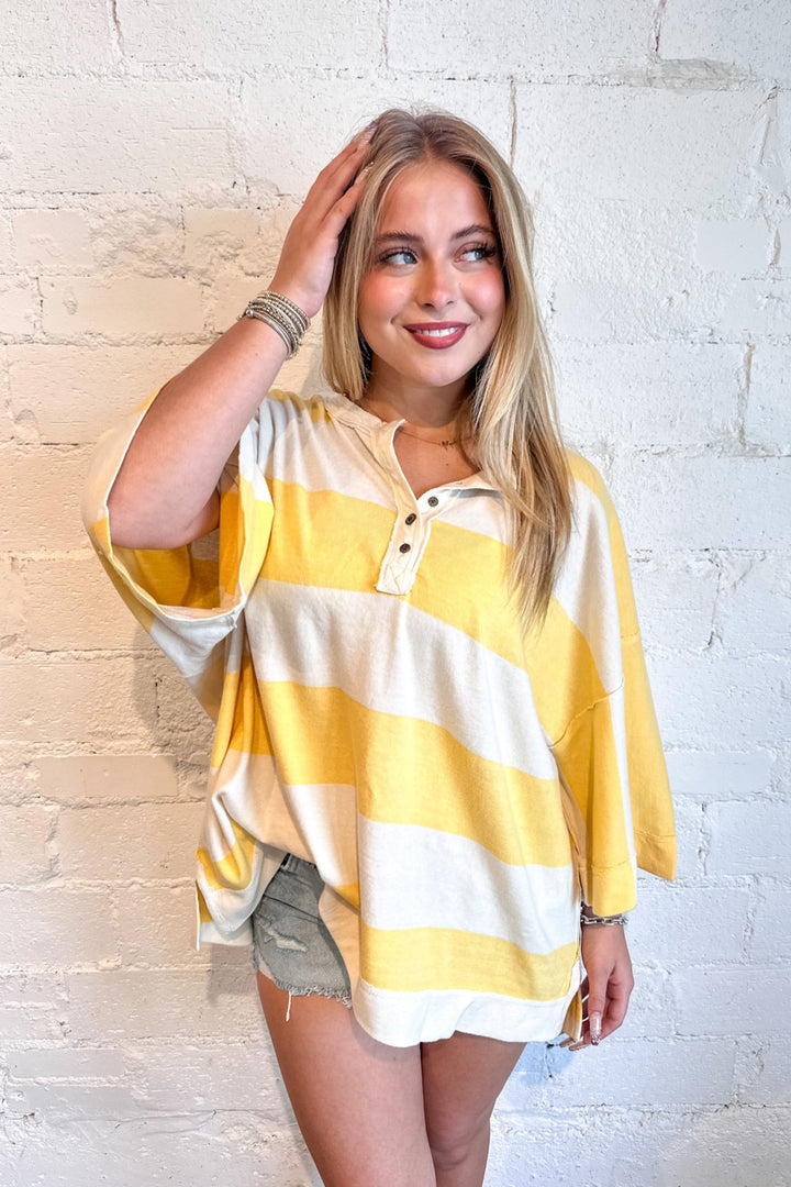 Free People Wonderful Tee, Tshirt, Adeline Boutique, Dallas Boutique, Pullover Tee, Tops