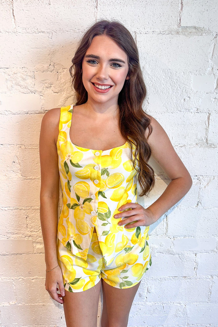 Zesty Babe Shorts, Two Piece Set, Matching Set, Adeline Boutique, Dallas Boutique, Summer Sets, Summer Styles