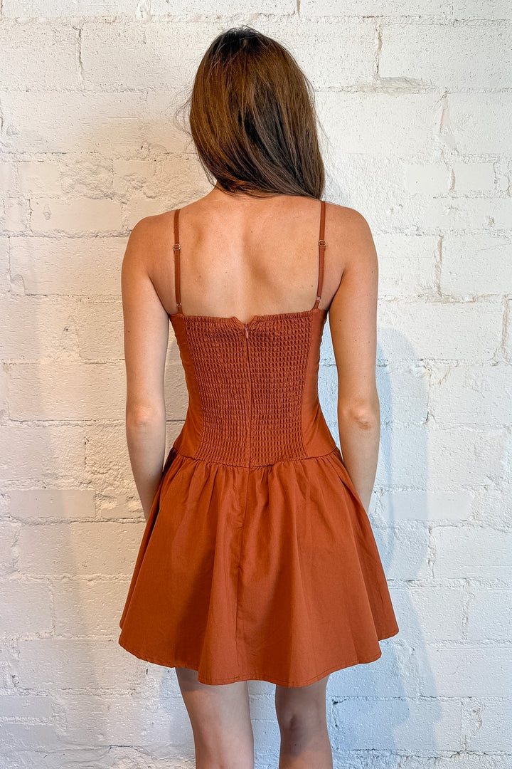 burnt orange dress, gameday dress, orange gameday dress, burnt orange gameday dress, texas gameday dress