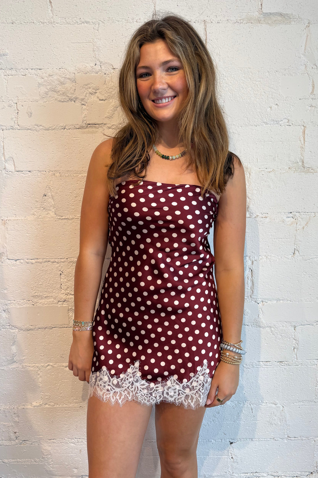 Maroon mini dress for gameday, homecoming and fall events