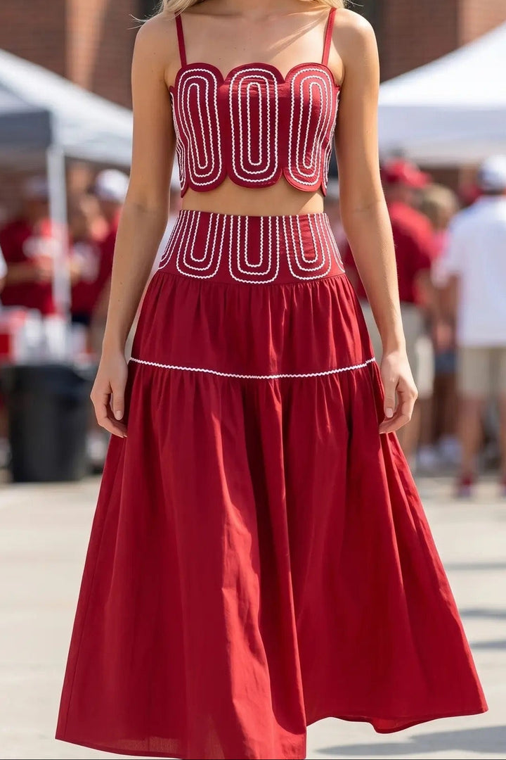 Coastal Charm Maxi Skirt