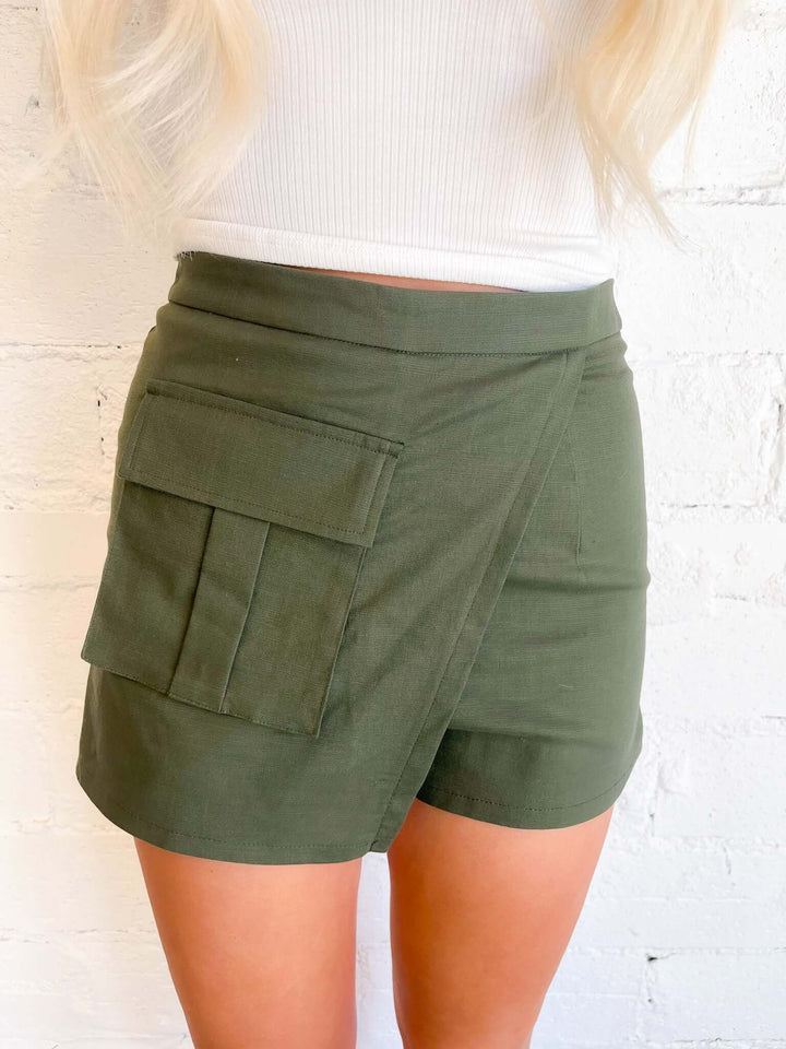 Ride The Wave Asymmetrical Shorts, Shorts, Adeline, Adeline, dallas boutique, dallas texas, texas boutique, women's boutique dallas, adeline boutique, dallas boutique, trendy boutique, affordable boutique