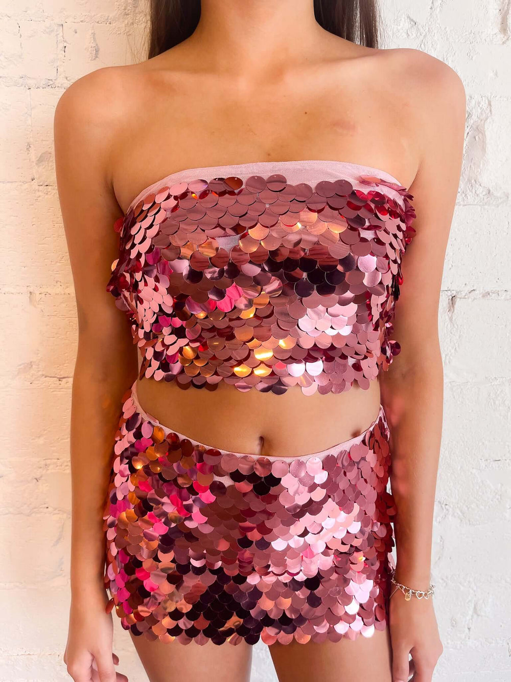 Bad Romance Sequin Tube Top, Tops, Adeline, Adeline, dallas boutique, dallas texas, texas boutique, women's boutique dallas, adeline boutique, dallas boutique, trendy boutique, affordable boutique