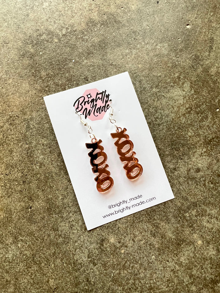 XOXO Earrings, Jewelry, Adeline, Adeline, dallas boutique, dallas texas, texas boutique, women's boutique dallas, adeline boutique, dallas boutique, trendy boutique, affordable boutique